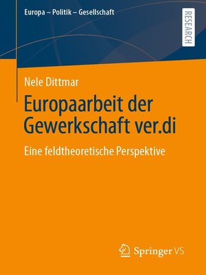 cover image of Europaarbeit der Gewerkschaft ver.di